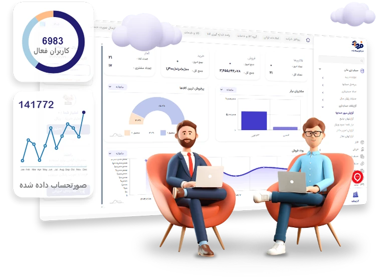 نرمافزار حسابداری ابری فرداد